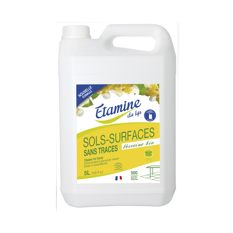 Etamine du Lys - Savon noir nettoyant multi-usages - Spray 500 ml - Sebio