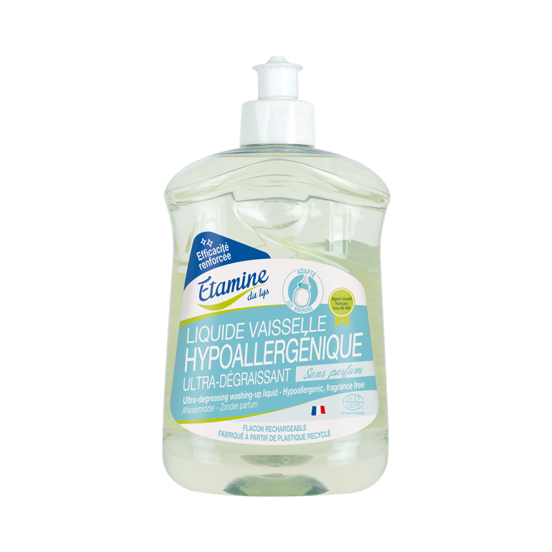 SAFE Liquide Vaisselle Sans Parfum Sans Allergène