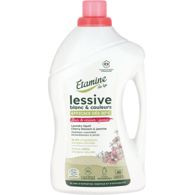 LESSIVE LIQUIDE FLEUR DE CERISIER & JASMIN 750ml