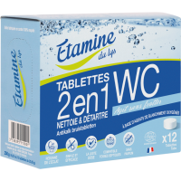 TABLETTES WC 2 EN 1