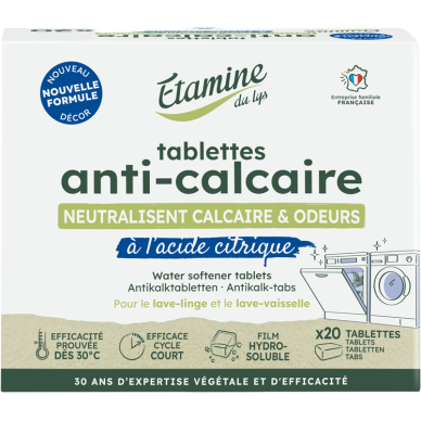 TABLETTES ANTI-CALCAIRE