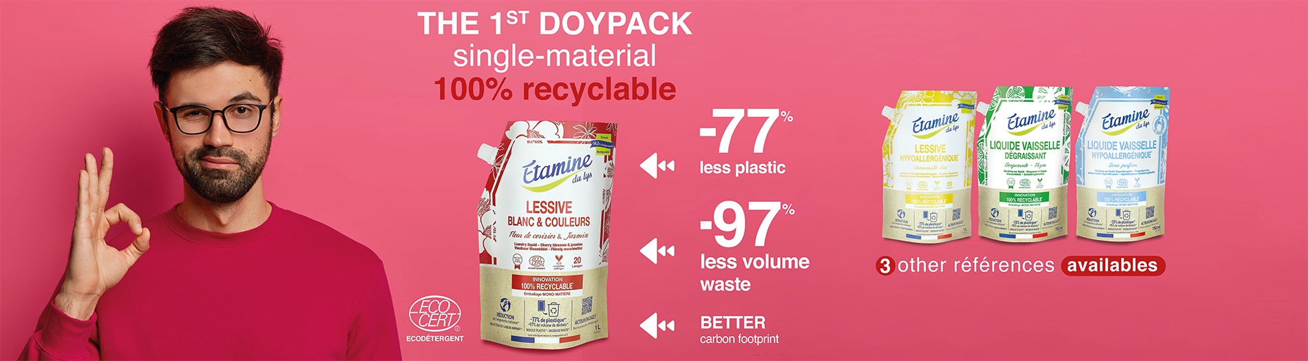 Doypack 100% recyclable
